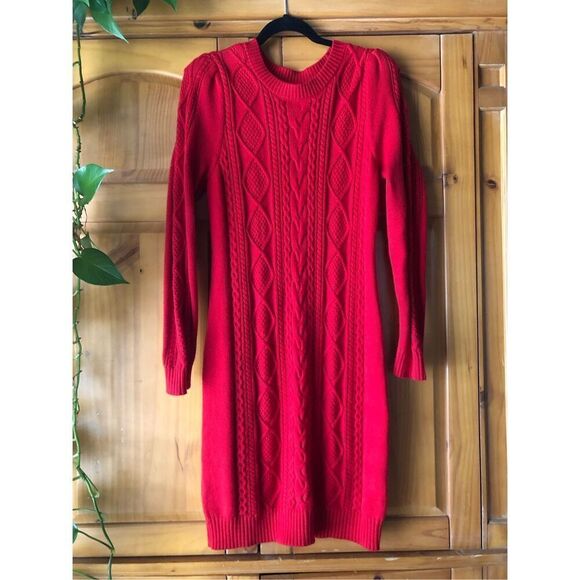 Charter Club Color Therapy Ribbed Sweater Dress NWT Size Large - Picture 2 of 11